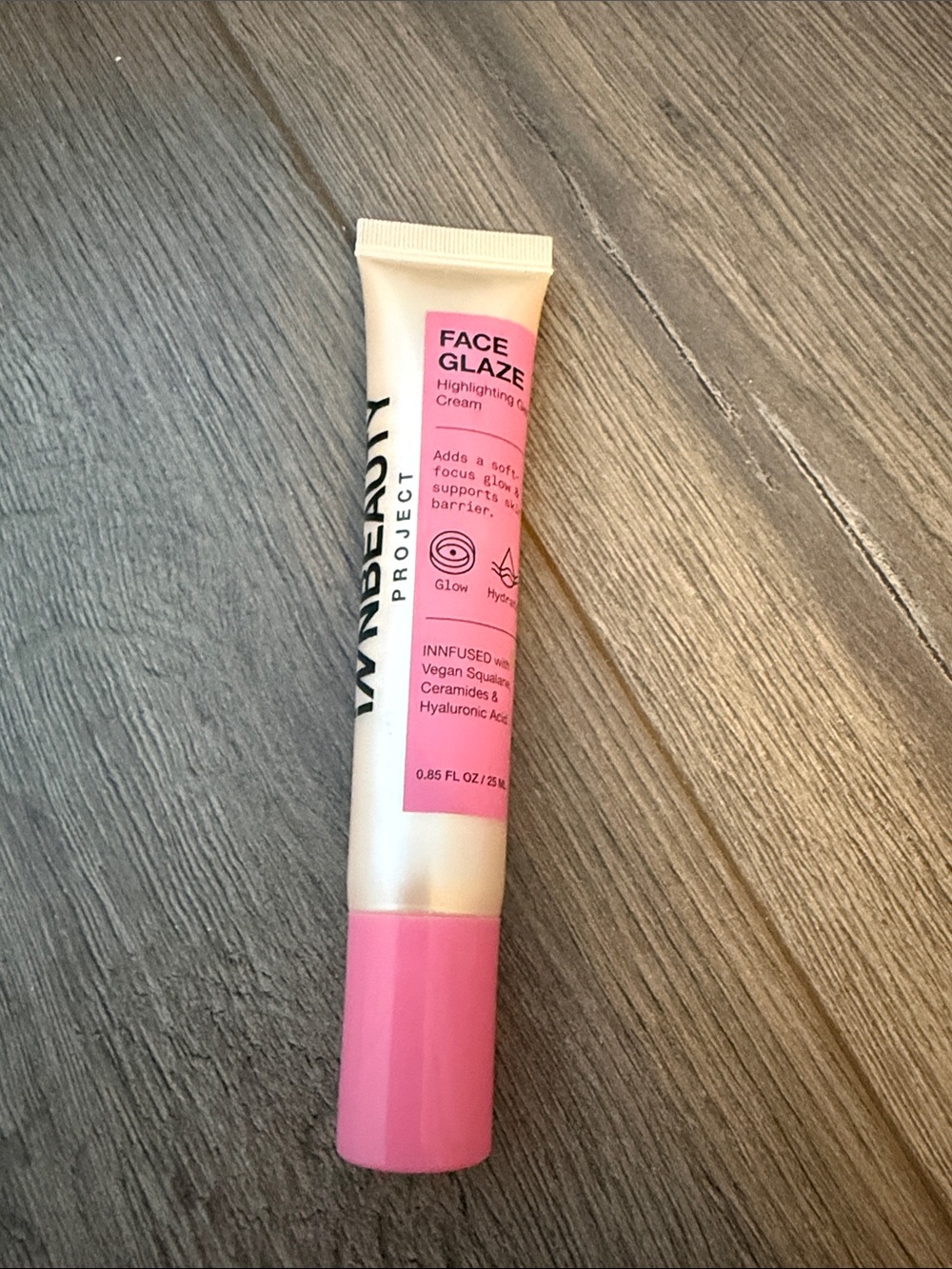 Beauty Face Glaze Highlighting Cream - Pink & Cream Tube